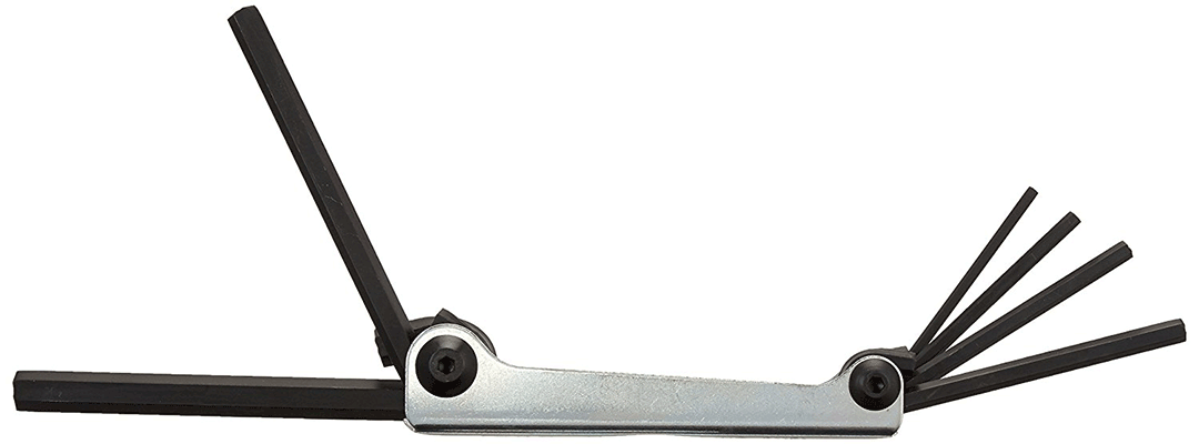 Eklind Innensechskantschlüssel-Set (6-teilig) – 3 Bis 10 Mm, Klappbar, Robust & Made In USA