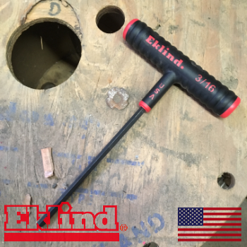 Eklind T-Handle Hex-Key (7-1/4" Blade x 1/4" Hex) (61916)