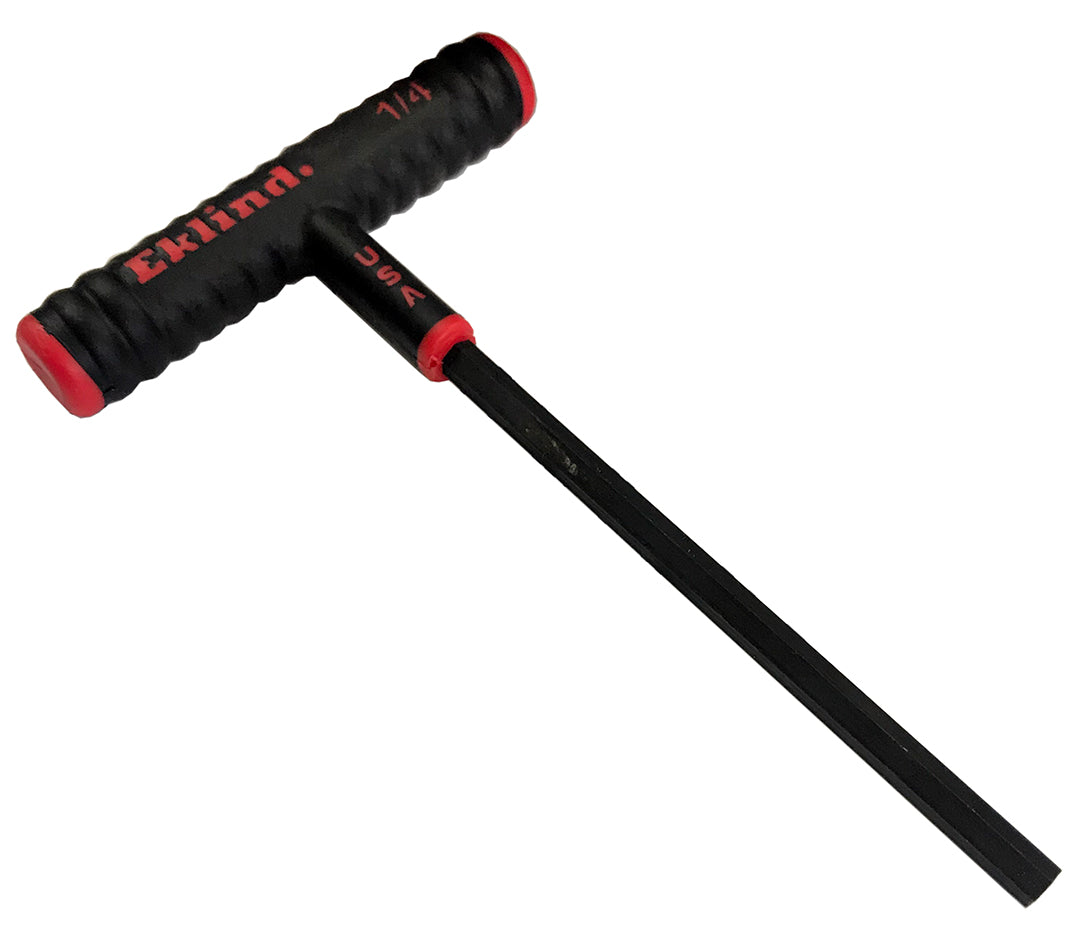 Eklind T-Handle Hex-Key (4" Blade x 1/4" Hex) (61616)