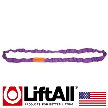 Lift-All Tuflex Endless Poly Purple Sling 8' EN30 (EN30X8)
