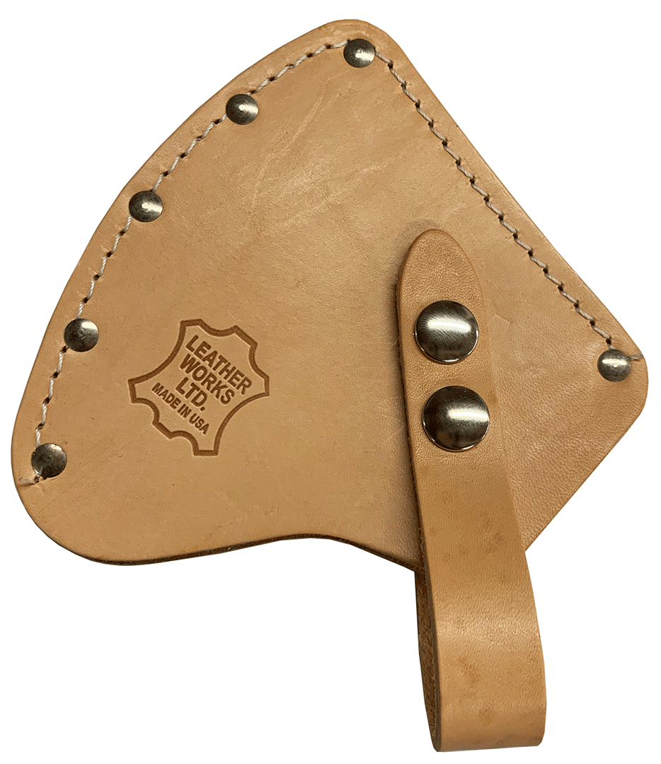 No. 5 US Made Top Grain Leather Axe Sheath (Fits 26" Estwing Camper's Axe E45A) (NO.5S)
