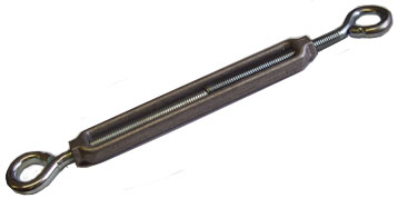 #5 Eye & Eye Midget Aluminum Turnbuckle (05117-0)