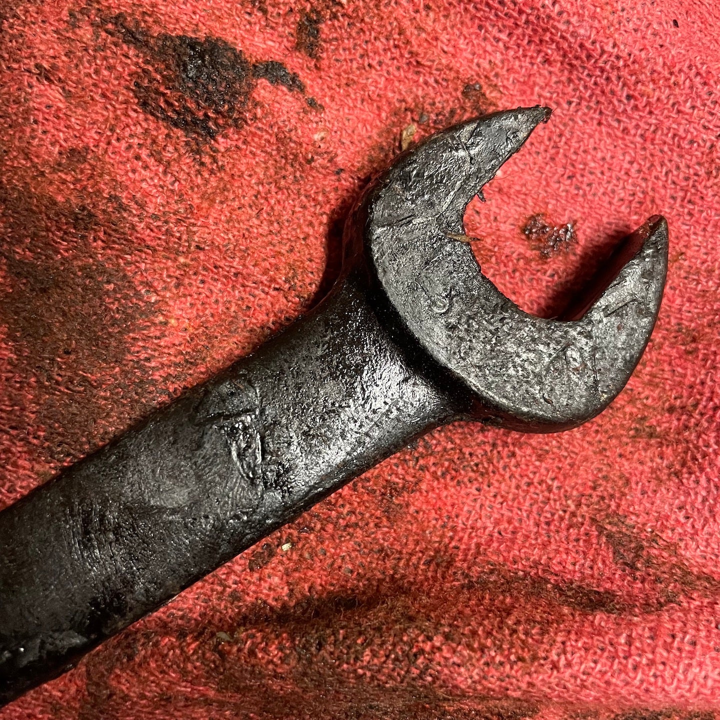 NOS WWII Era Fairmount 5/8" x 3/4" Open End Wrench