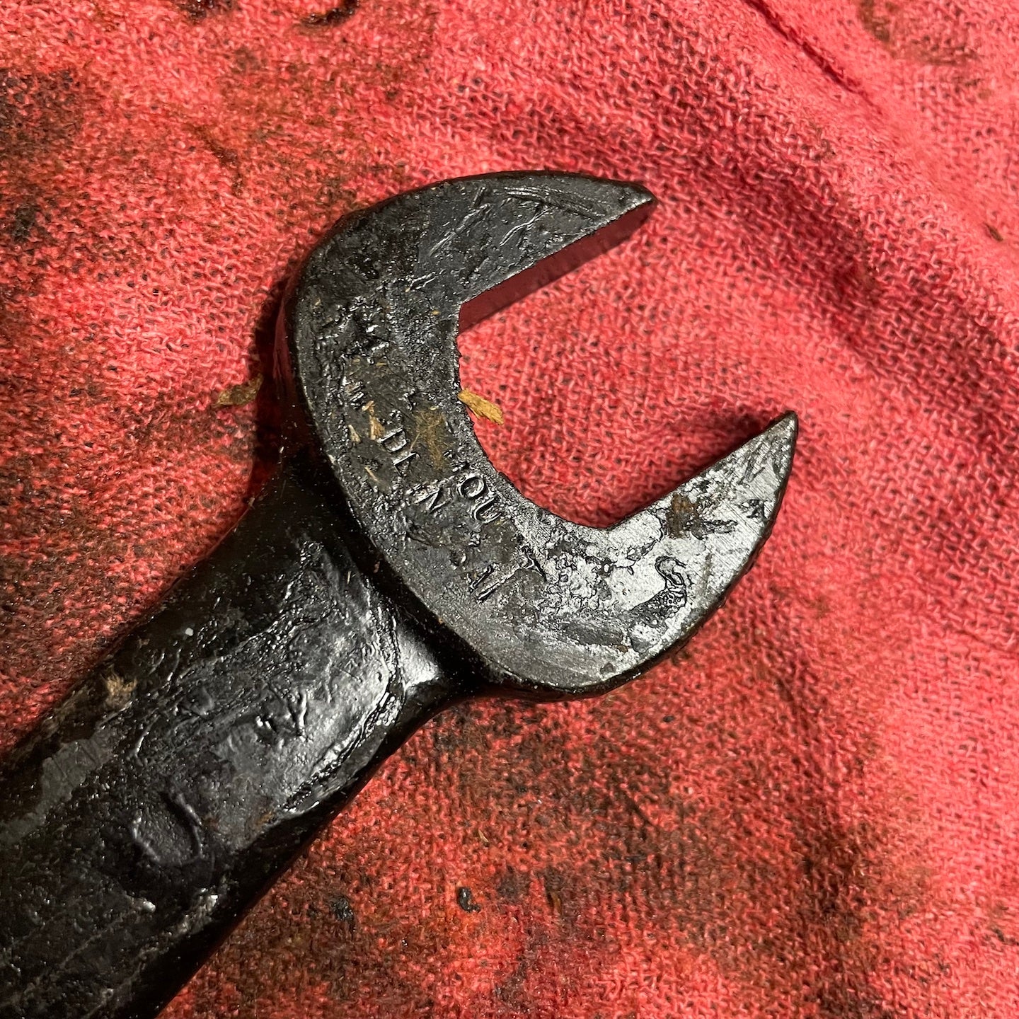 NOS WWII Era Fairmount 15/16" x 1" Open End Wrench