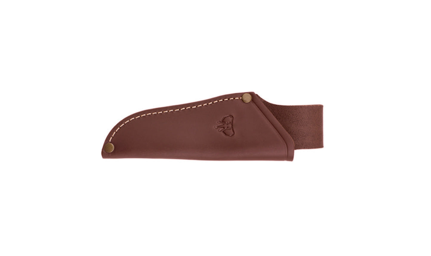 Cudeman Full Tang Skinning Knife w/ Wood Handle (129-R)