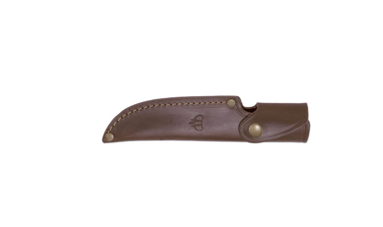 Cudeman Full Tang Hollow Grind Stainless Belt Knife w/ Stag Handle (152-C)
