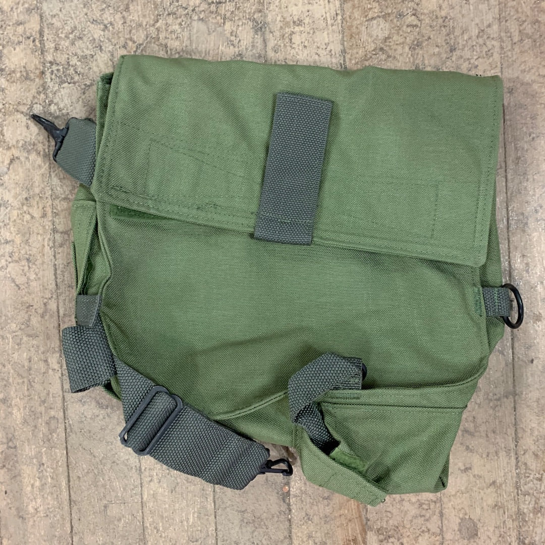 US Military Gas Mask Carrier / Pouch with Strap (New) – Harry J
