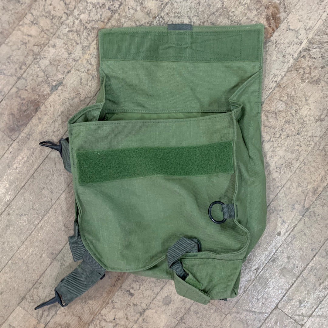 US Military Gas Mask Carrier / Pouch with Strap (New) – Harry J