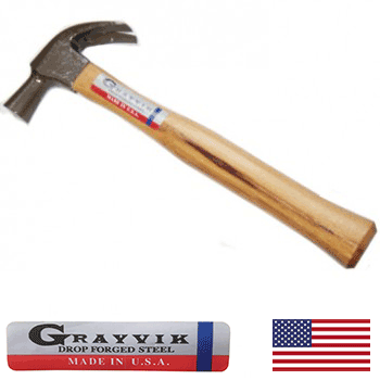 Vaughan 2nd / Grayvik 16 oz. English Nail Hammer (90090)