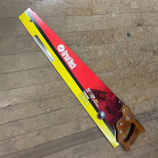 Great Neck 26" 10pt Fine-Cut Handsaw (N2610)