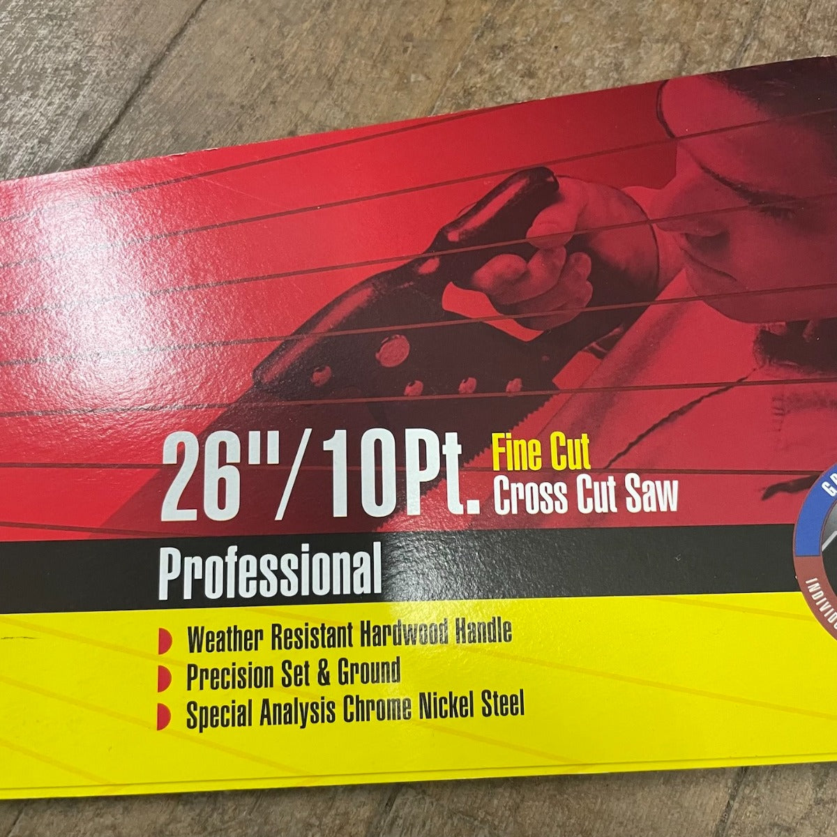 Great Neck 26" 10pt Fine-Cut Handsaw (N2610)