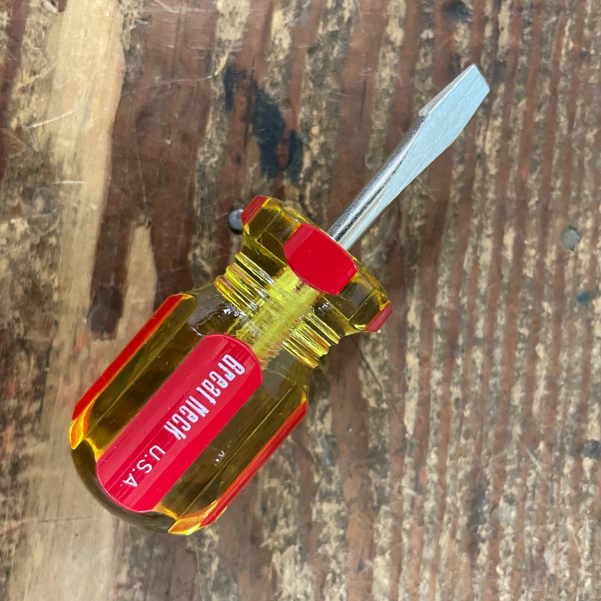 3/16" Great Neck Stubby Slotted Screwdriver (J11)