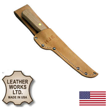 Leatherworks 6" Green River Knife Sheath W/ Clip (BN6)