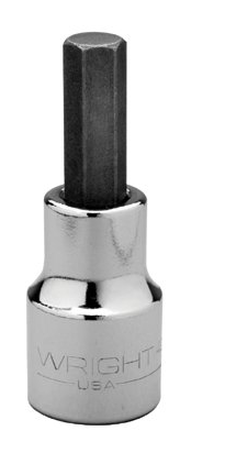 8mm 1/2" Dr. Metric Hex Type Socket With Bit (42-08MMWR)
