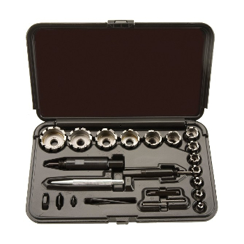 Hougen 5/16" - 1 1/2" 18 piece RotaCut Combo Hole Cutter 11087 (11087)