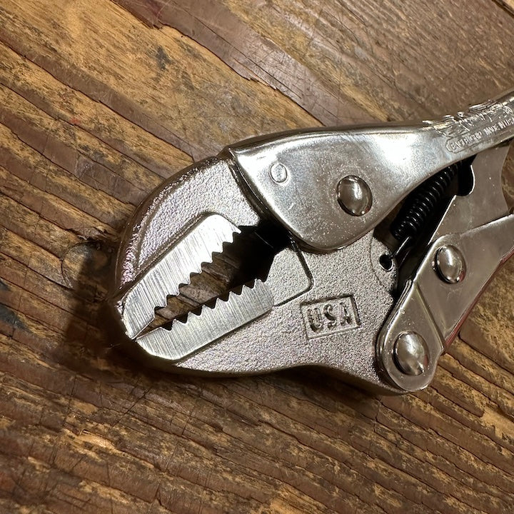 7" Straight Jaw Eagle Grip Malco Locking Pliers (LP7R)
