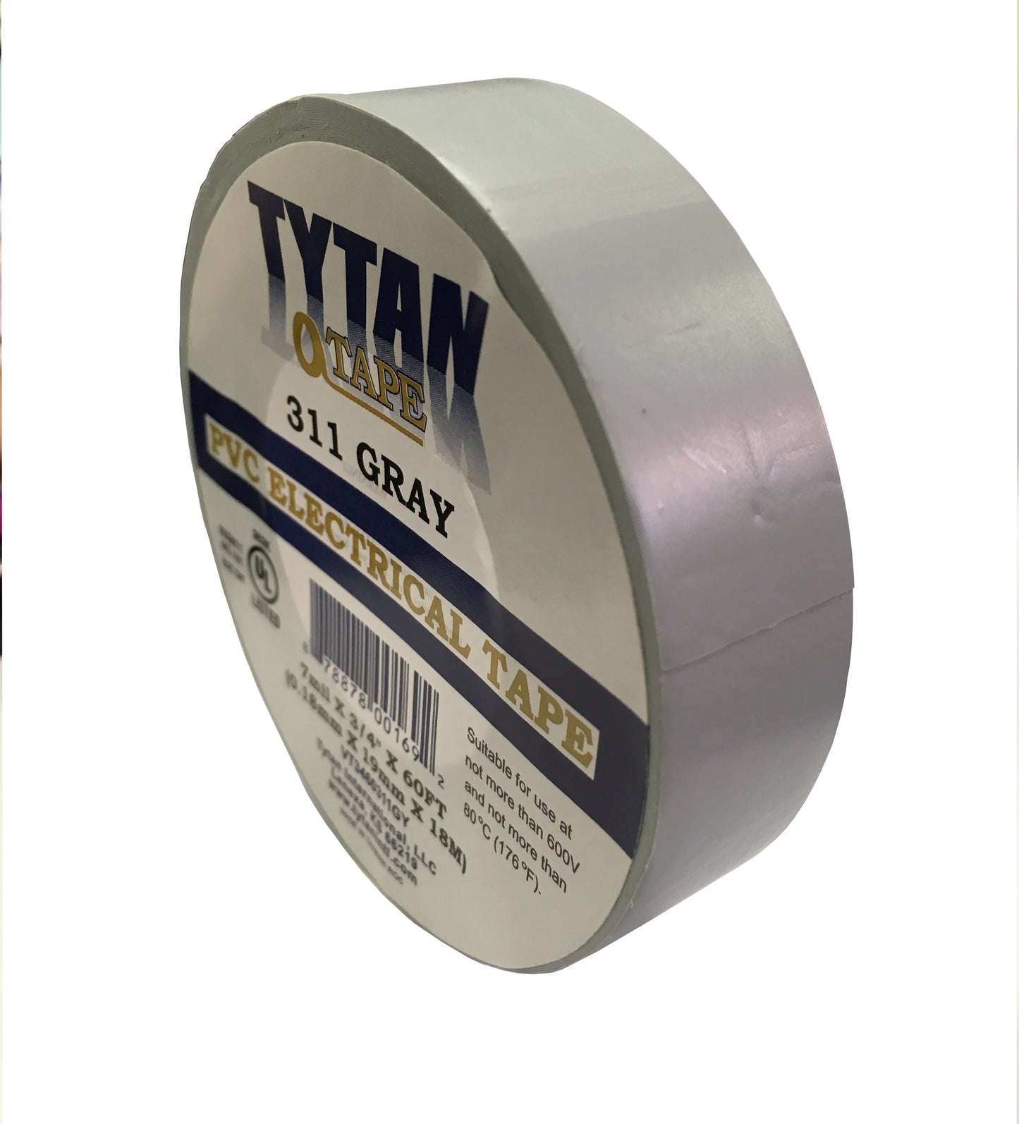 Tytan Grey Electrical Tape (VT3460311GY)