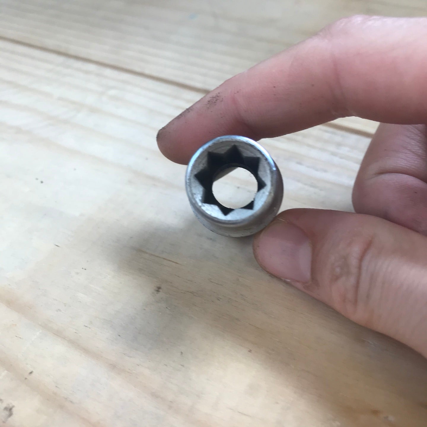 None Better 1/2" Drive 3/8" 8 Pt. US Socket (T812)