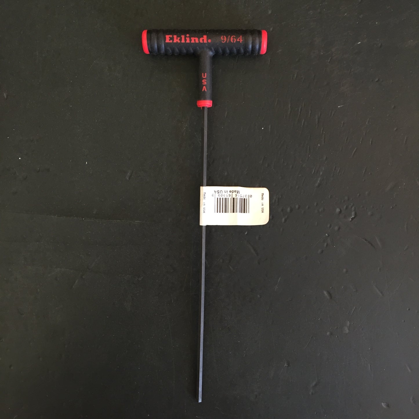 Eklind T-Handle Hex-Key (9" Blade x 9/64" Hex)