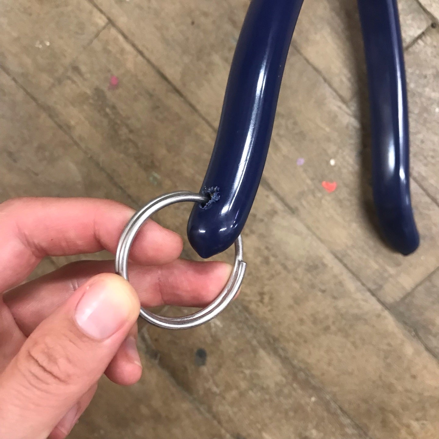 Klein Ironworker's Pliers w/ Tether Ring (D213-9STT)