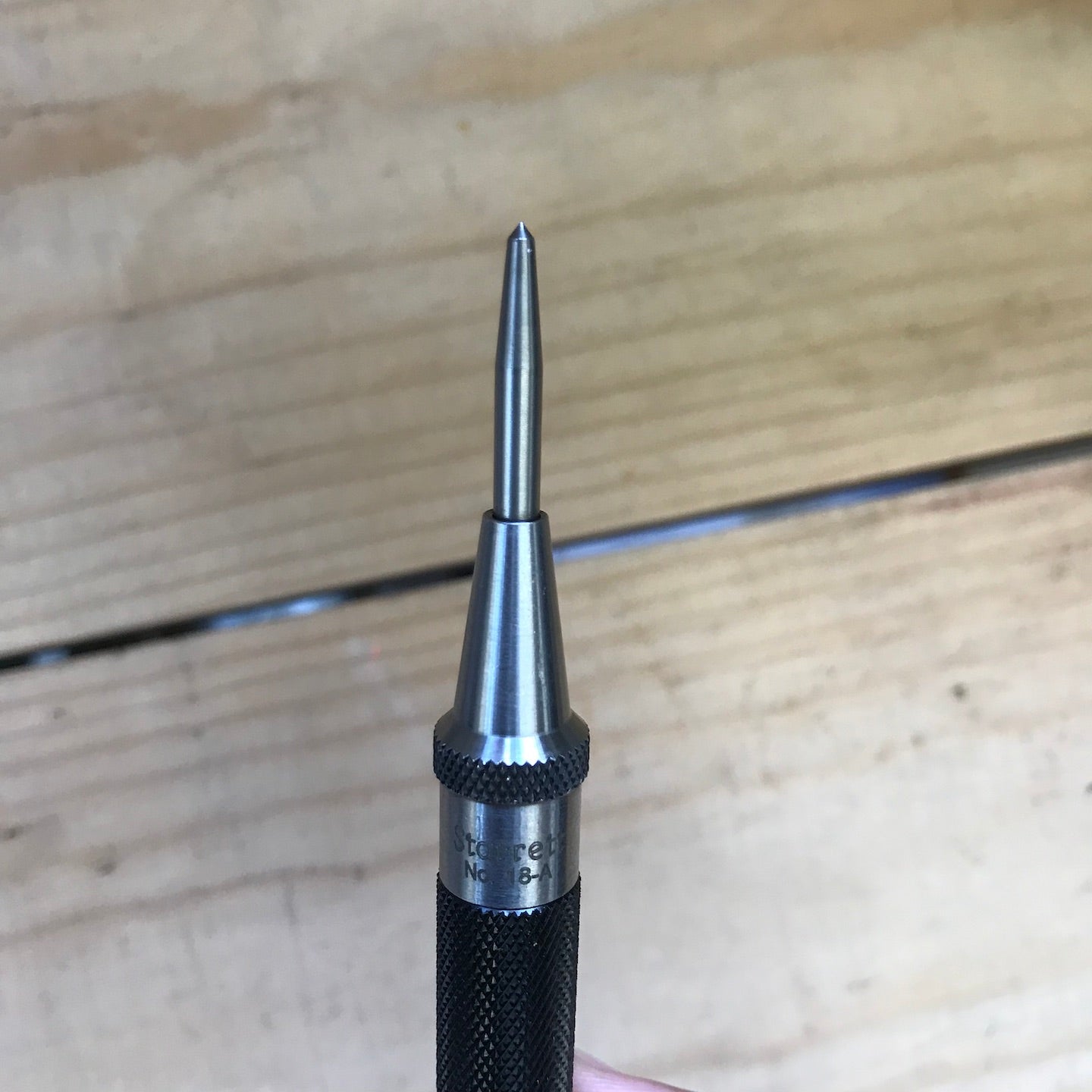 Starrett 5" Long Automatic Center Punch (18A)