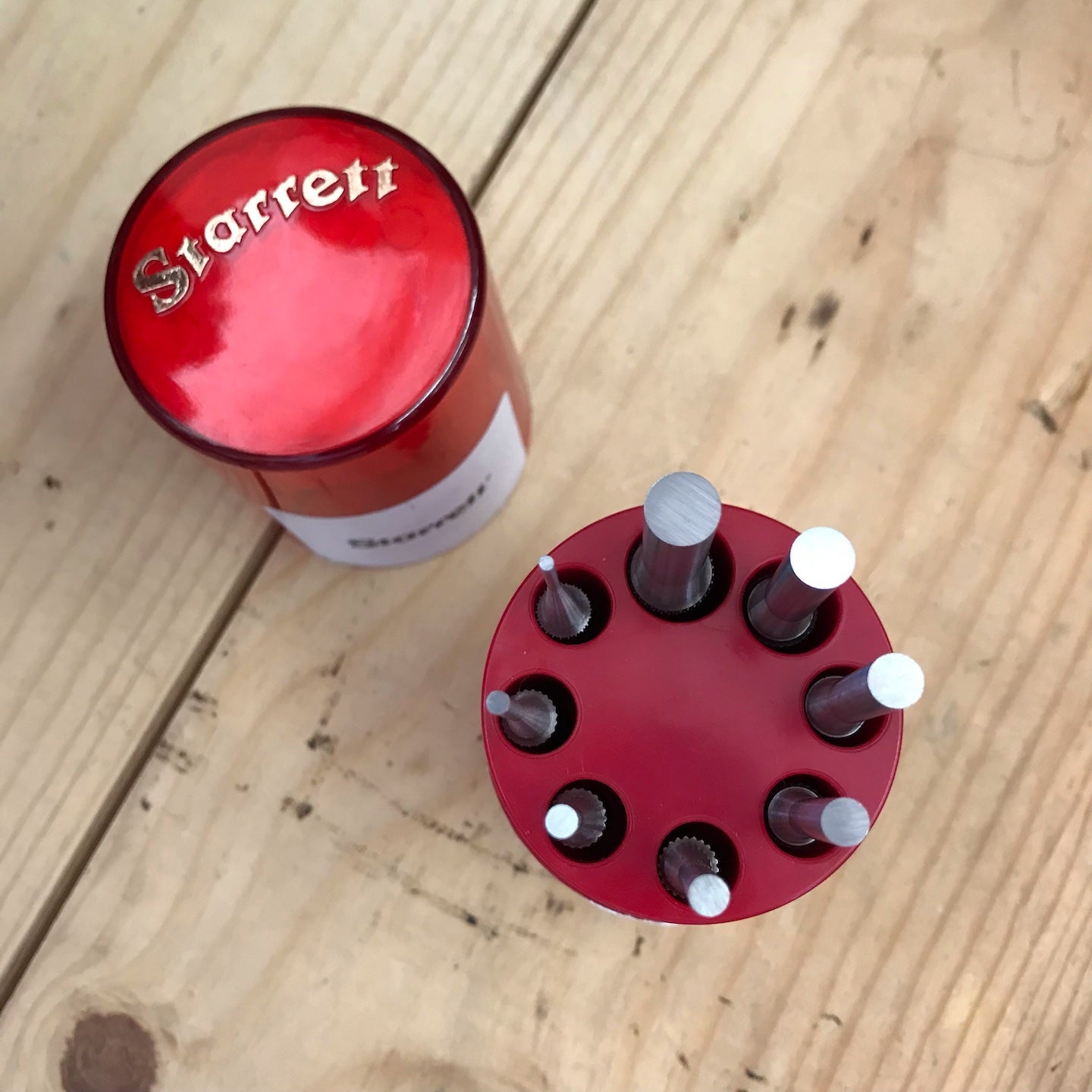 Starrett 8 Pc. Drive Pin Punch Set (S565WB) – Harry J. Epstein Co.