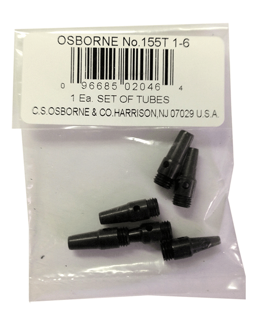Set of Replacement Tubes for C.S. Osborne 155 1-6 Revolving Punch (155T1-6)