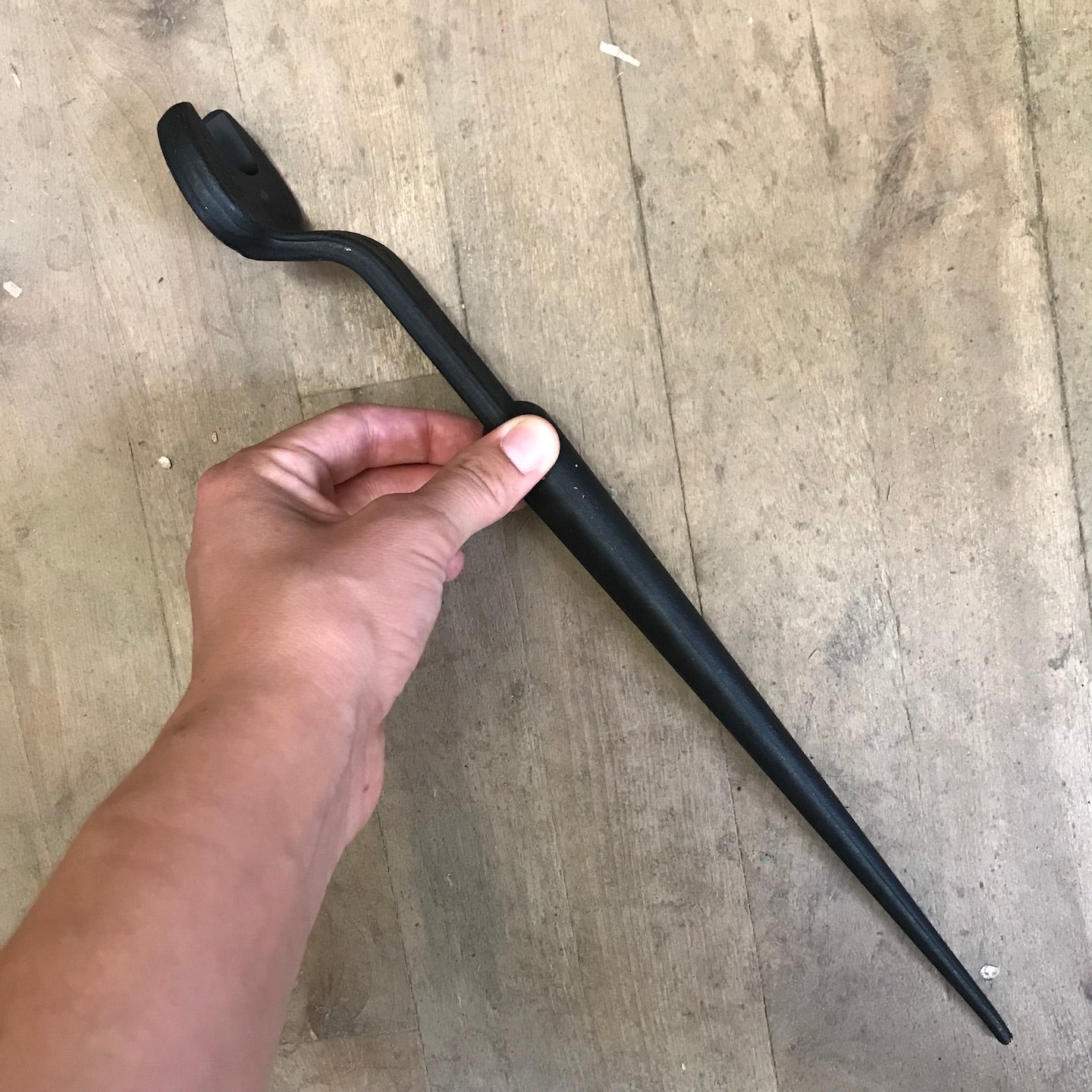 Klein Spud Wrench 7/8" Nominal Opening for Heavy Nut (3210H)