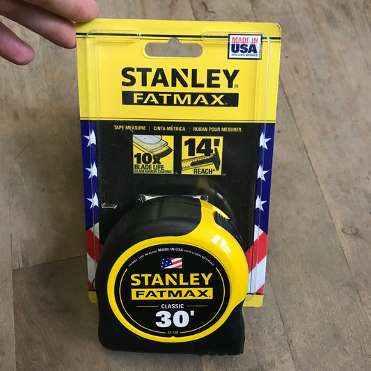 Stanley Fatmax 30' x 1 1/4" Tape Measure (33-730)