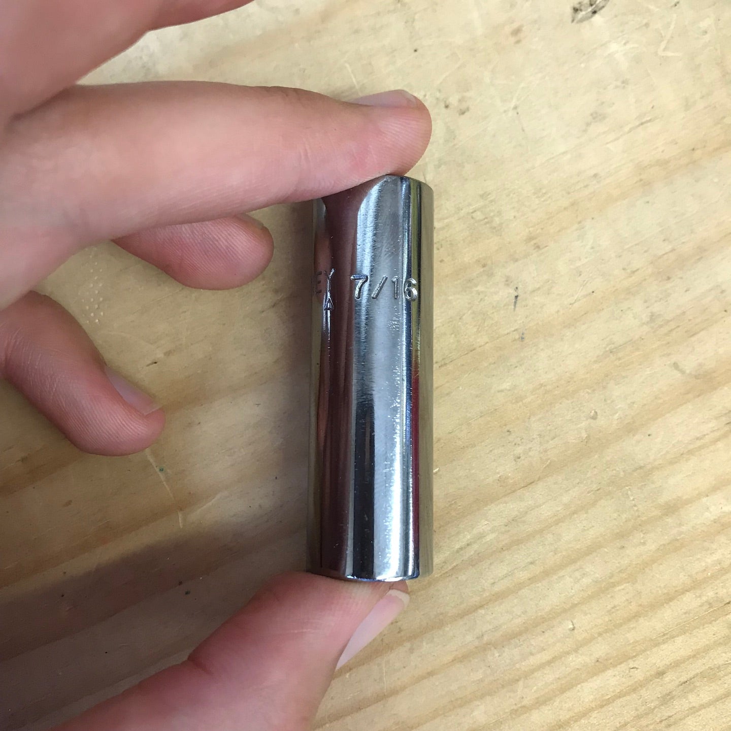 7/16"  6 Point Deep Bonney Socket 3/8 Drive (TLH14)