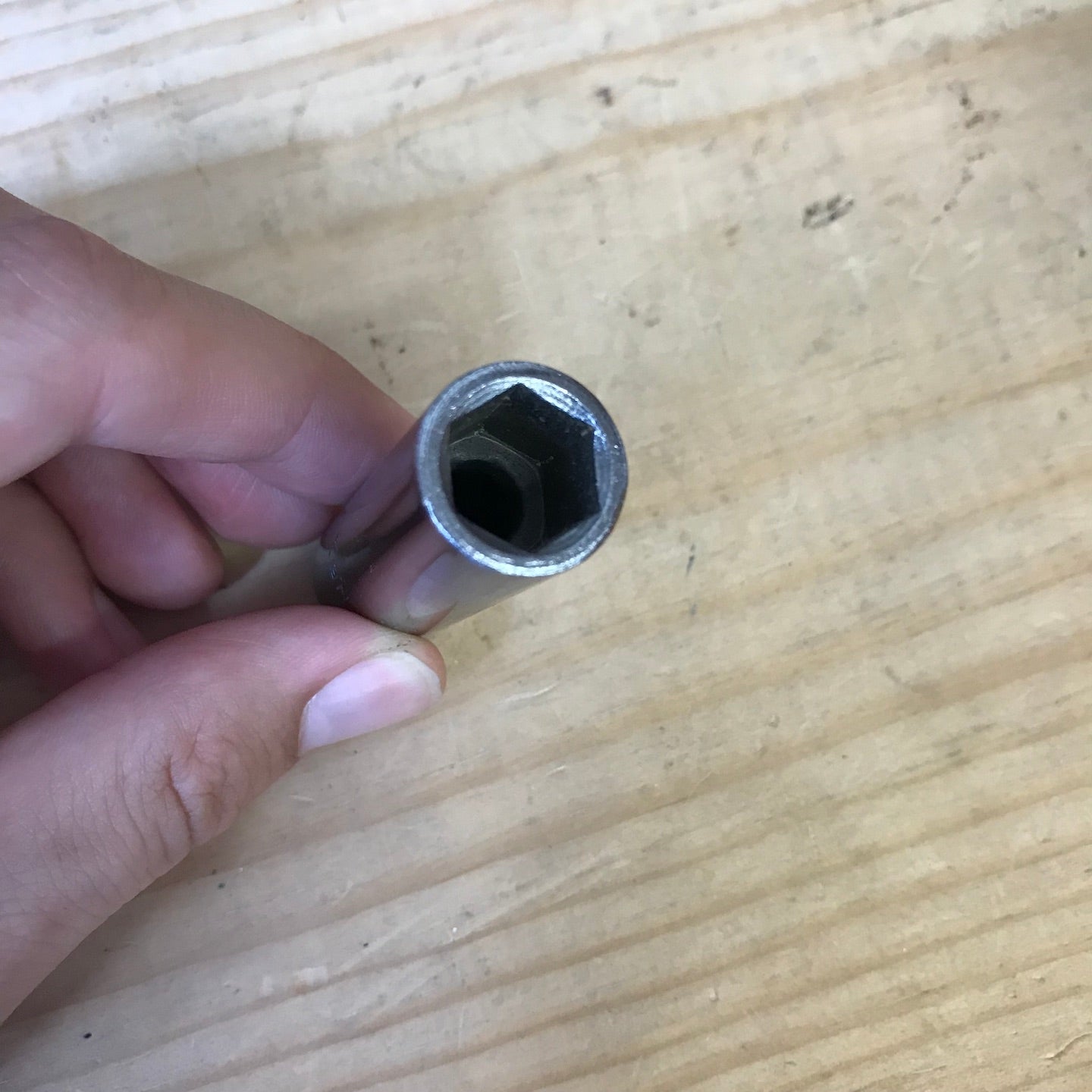 7/16"  6 Point Deep Bonney Socket 3/8 Drive (TLH14)