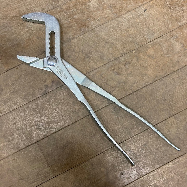 Wilde 11" Water Pump Pliers - Knurled w/ Zinc Finish (11S.Z/BB)