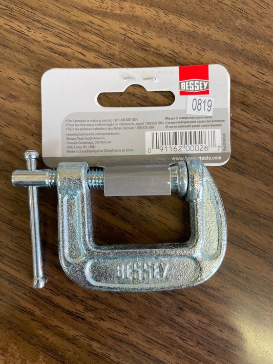 Bessey 1" Drop Forged C Clamp (CM10)