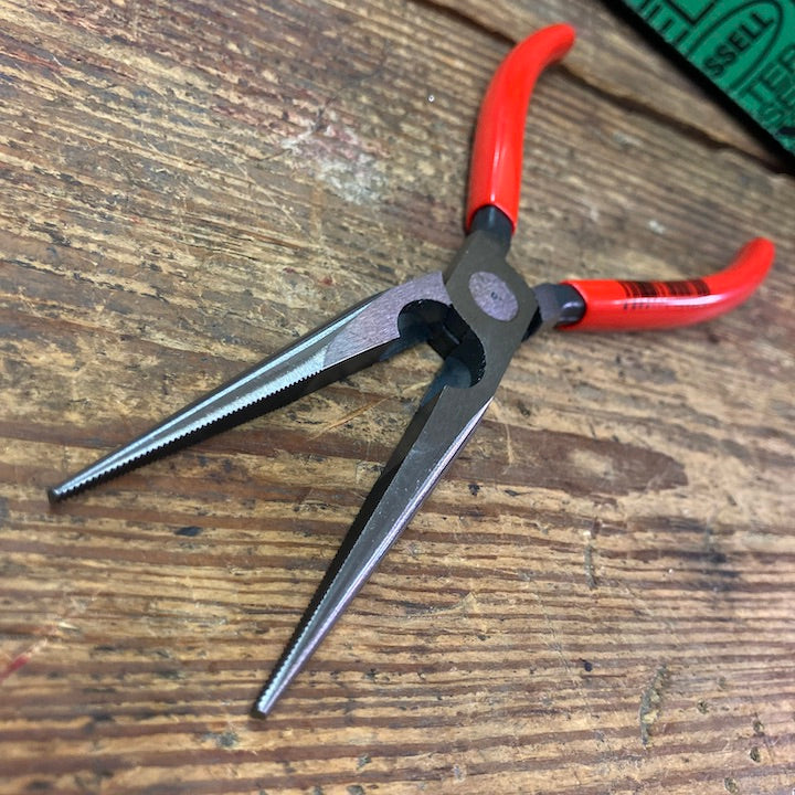Knipex 8" Long Nose Pliers with Cutter (2611200)