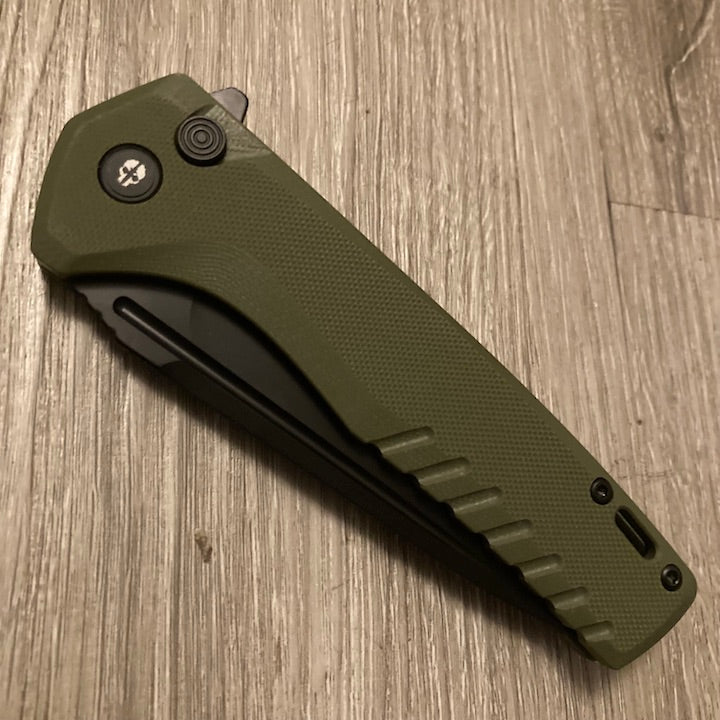 Tekto Knives F3 Charlie Button Lock (TKTF3)