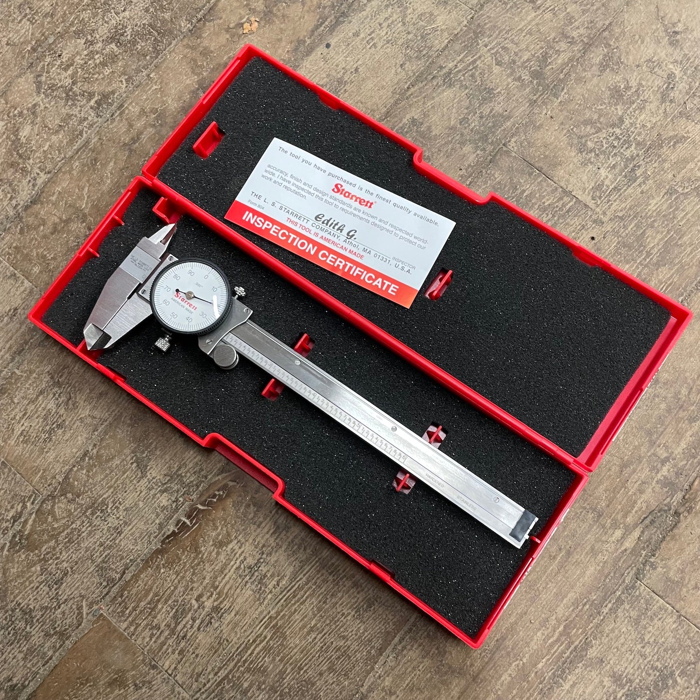 Starrett Dial Caliper (120A-6)
