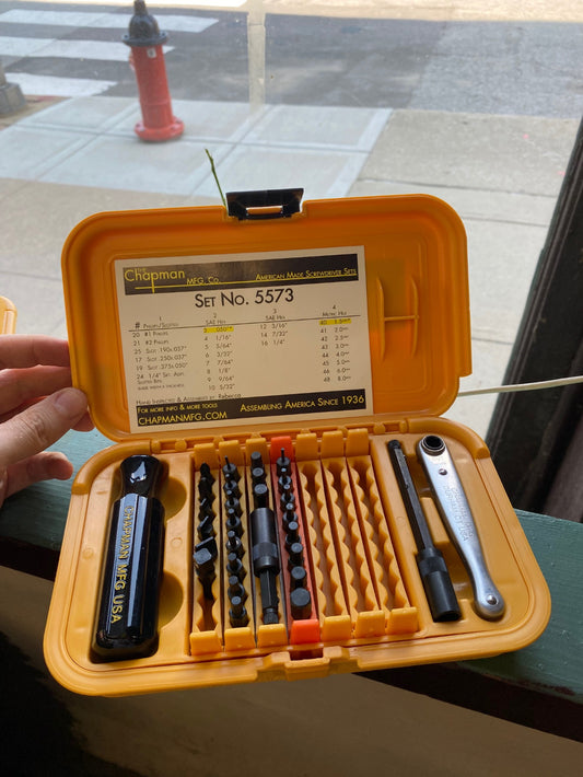 Chapman 30 Piece Screwdriver Set - No. 5573