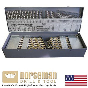 Norseman 115pc Magnum Super Premium Drill Bit Set SP-115 (SP-115)