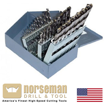 Norseman High Speed 26 pc Letter Drill Bit Set (J-26) (43500)
