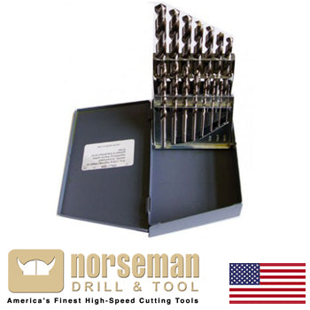 Norseman 15 pc High Speed Drill Bit Set (J-15)