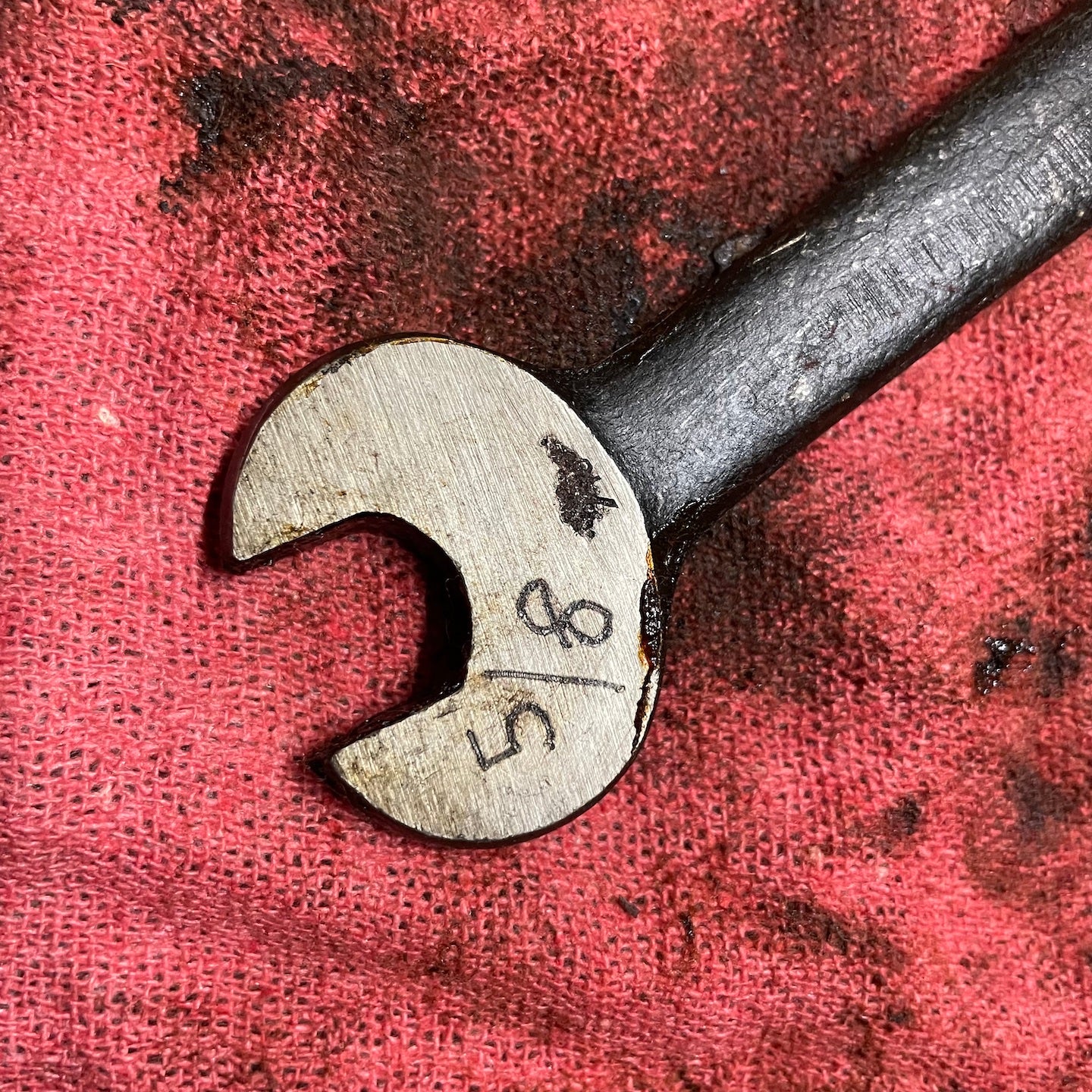 J.H. Williams NOS WWII Era Open End 5/8" x 3/4" Wrench