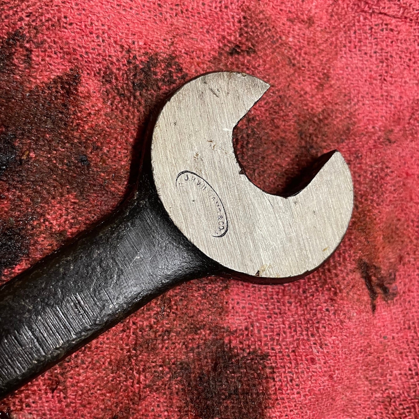J.H. Williams NOS WWII Era Open End 5/8" x 3/4" Wrench