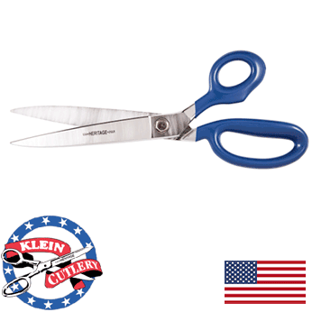 12'' Bent Trimmer w/Large Ring & Blue Coating (212LR)
