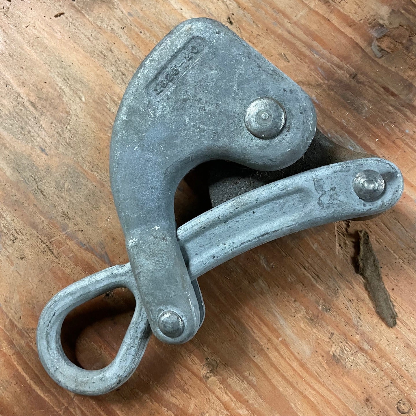 WWII Era Klein and Sons Haven's?« Grip for 3/4" Wire Rope