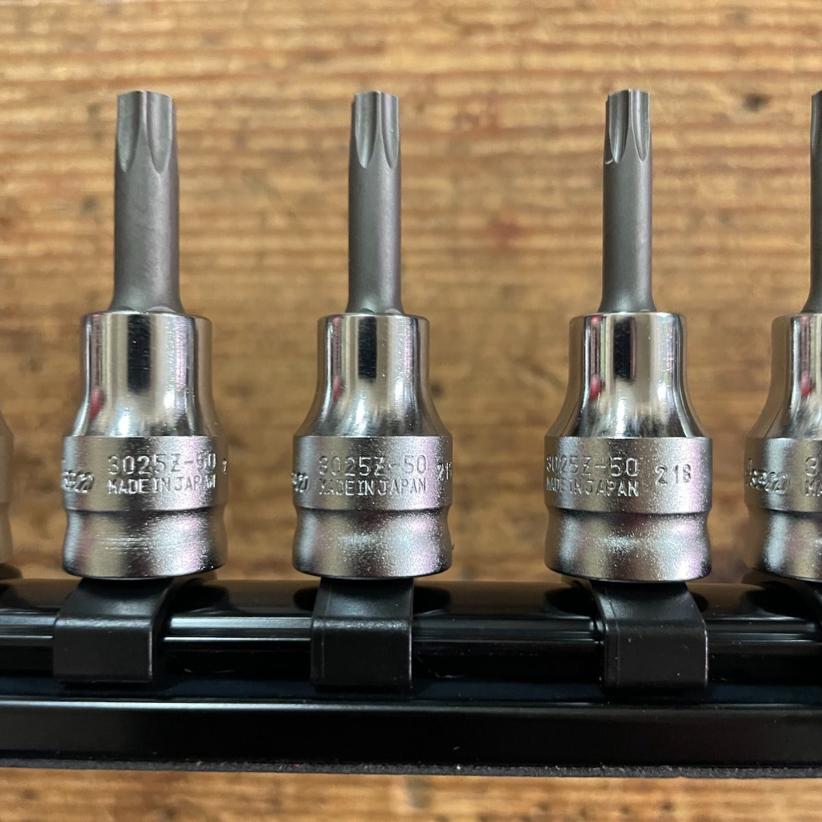 Koken 3/8" Drive Z-Series T20 to T55 Torx Socket Set (RS3025Z/8-L50)