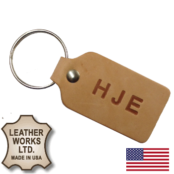 Harry J Epstein Co. Leather Keychain  (615kc)