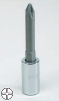 Wright #1 - 1/4" Dr. Long Phillips Screwdriver Bit & Socket (2267WR)