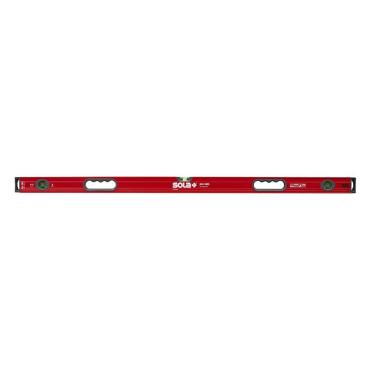 BIG Red SOLA 72" Box-Beam, 3 Focus-60 Vials Magnetic (LSB72LM)