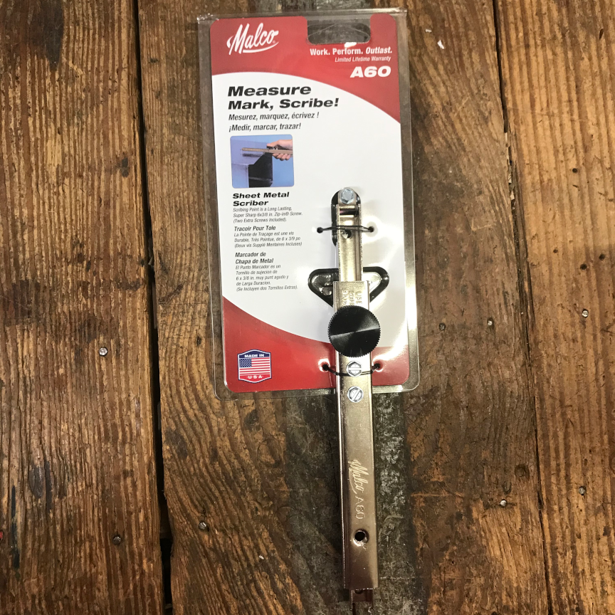 Malco Adjustable Sheet Metal Scribe Tool A60