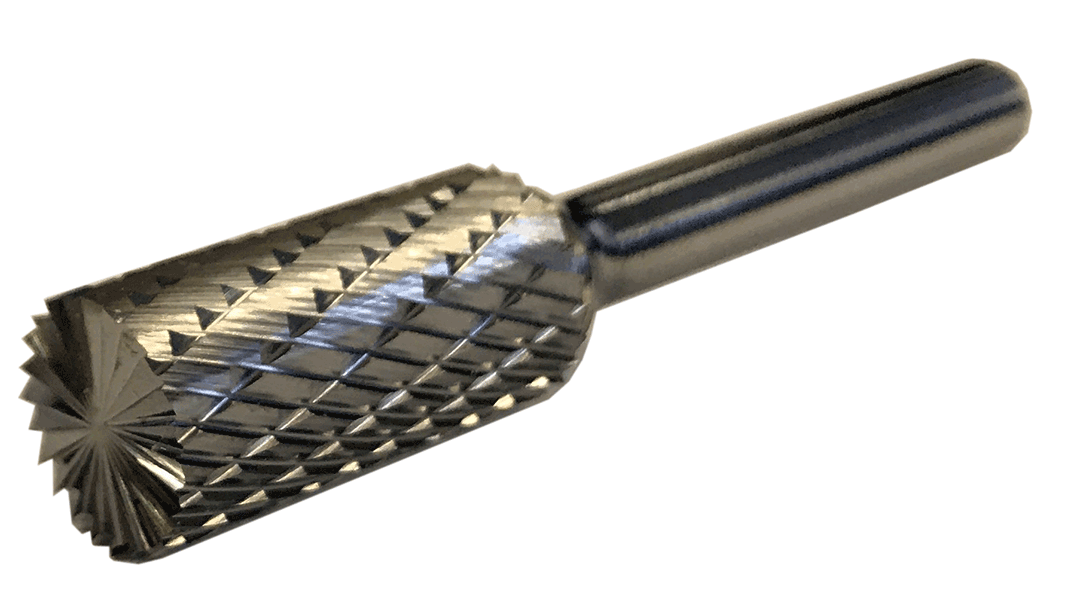 MasterCut SB-5DC Cylindrical End Cut Rotary Carbide Burr 1/2" O.D. (SB-5DC)